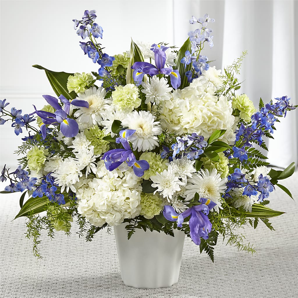 Soft Serenity Floor Basket – Velvet Leaf And Stem, Las Vegas NV