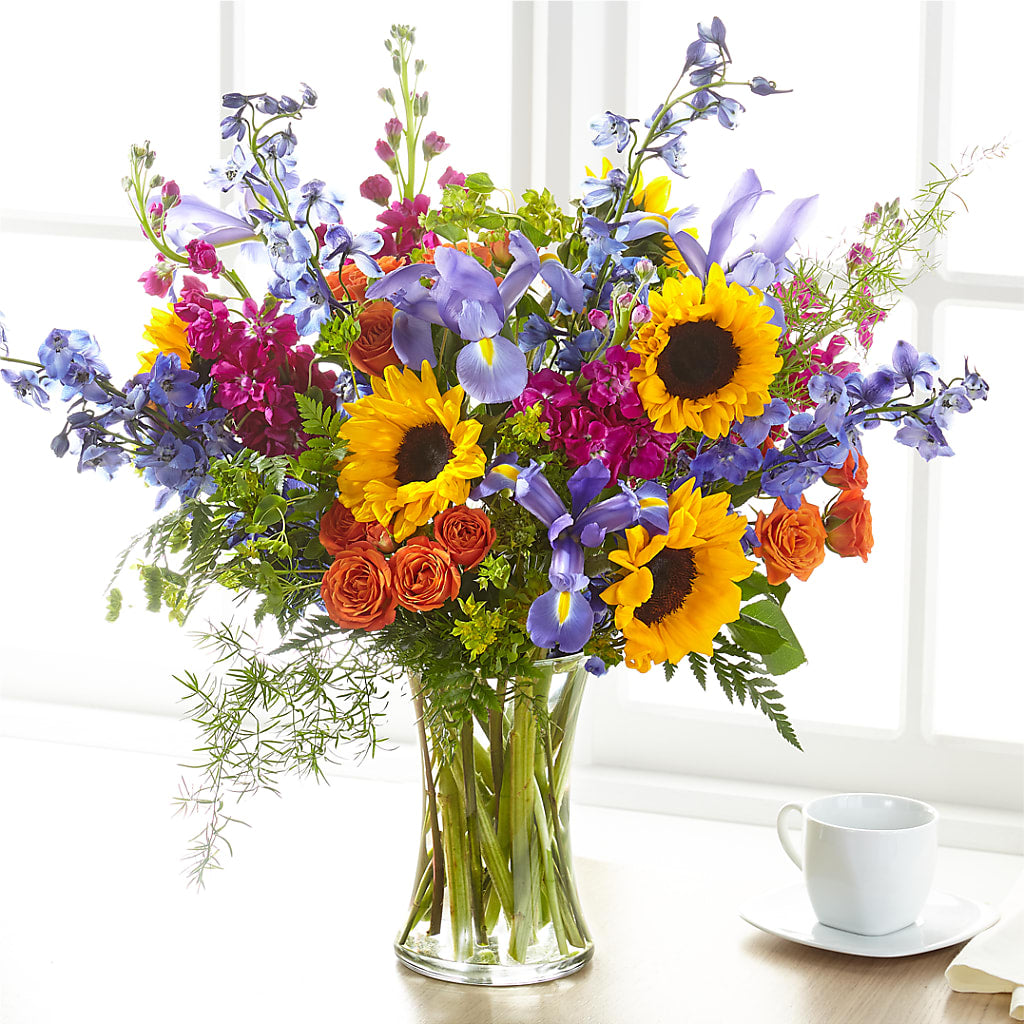 Rays of Life Bouquet – Velvet Leaf And Stem, Las Vegas NV
