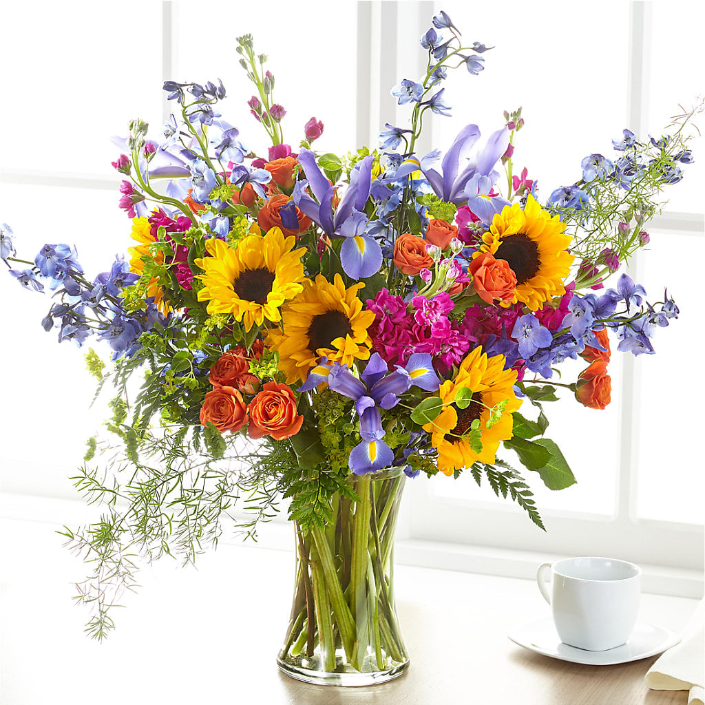 Rays of Life Bouquet – Velvet Leaf And Stem, Las Vegas NV