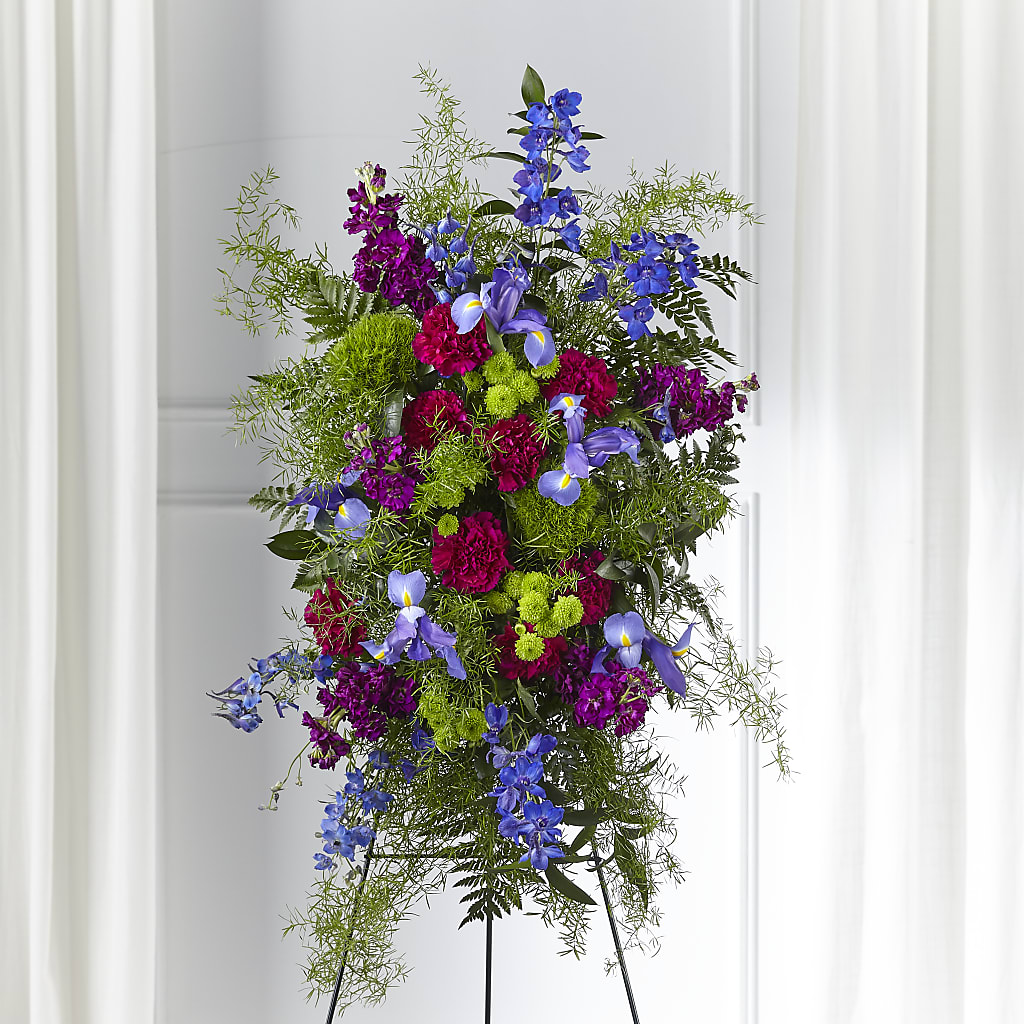 Heavenly Skies Standing Spray – Velvet Leaf And Stem, Las Vegas NV