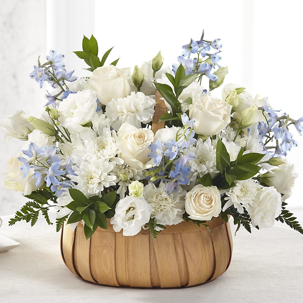 Sincerely Heartfelt Basket – Velvet Leaf And Stem, Las Vegas NV