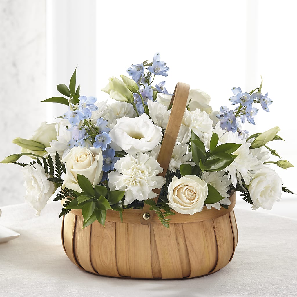 Sincerely Heartfelt Basket – Velvet Leaf And Stem, Las Vegas NV