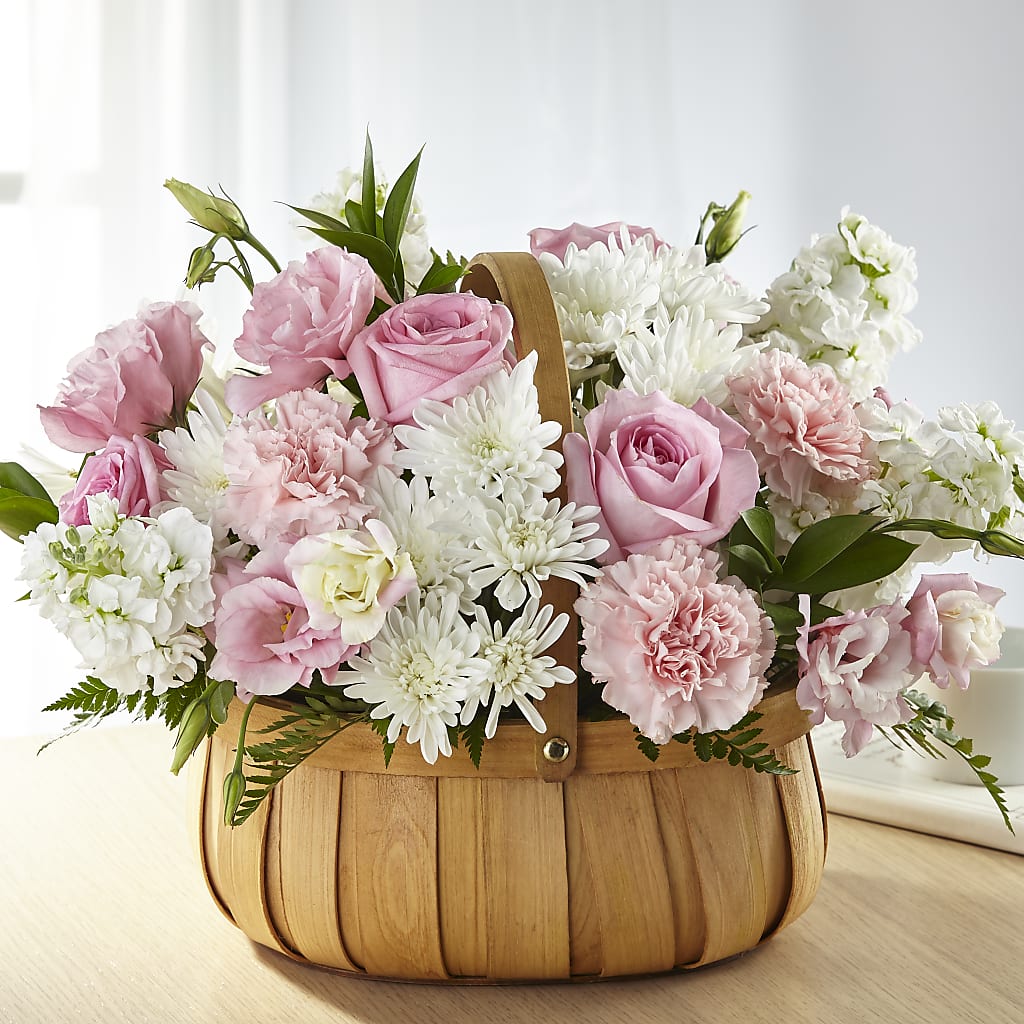 Always Graceful Basket – Velvet Leaf And Stem, Las Vegas NV