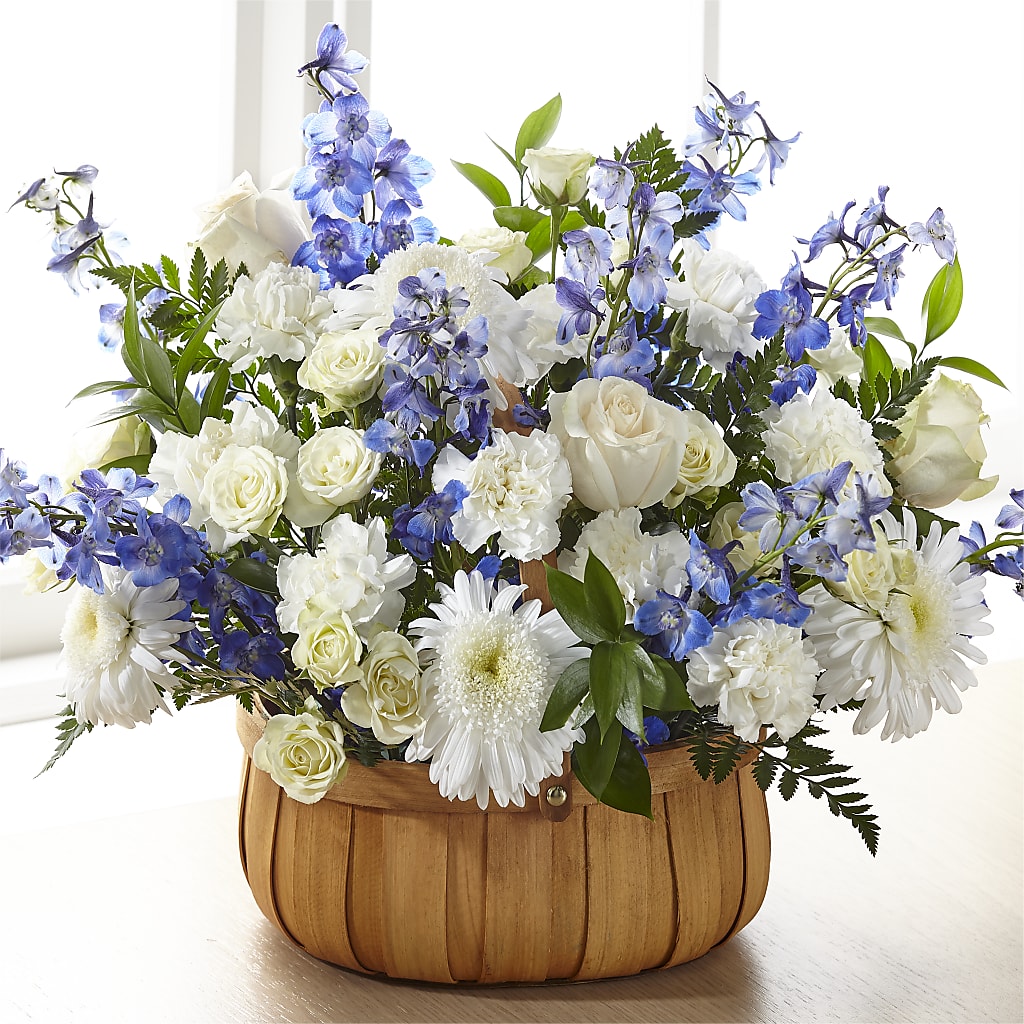 Harmony & Grace Basket – Velvet Leaf And Stem, Las Vegas NV