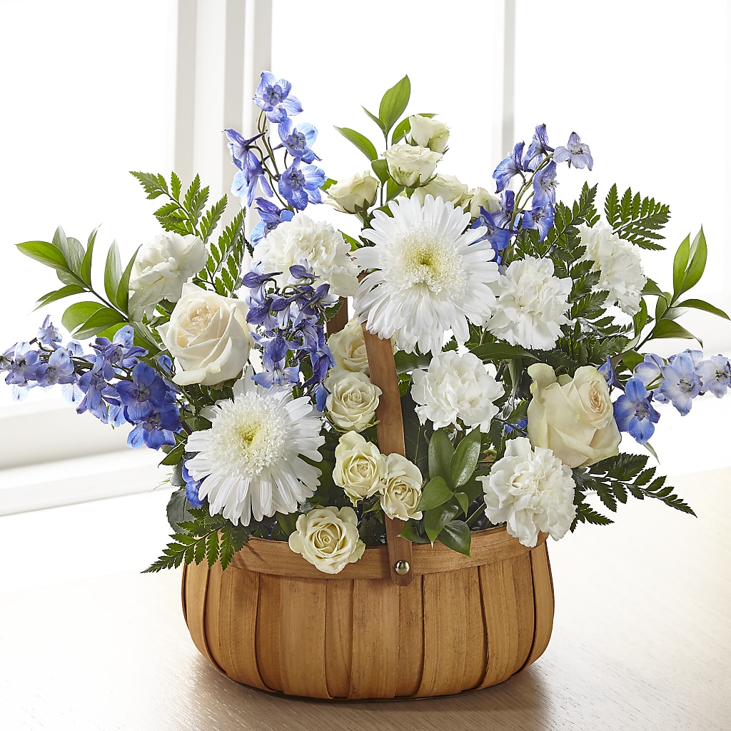 Harmony & Grace Basket – Velvet Leaf And Stem, Las Vegas NV