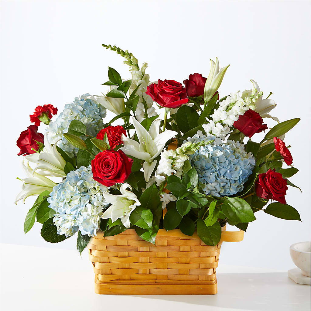 Greater Glory Basket – Velvet Leaf And Stem, Las Vegas NV