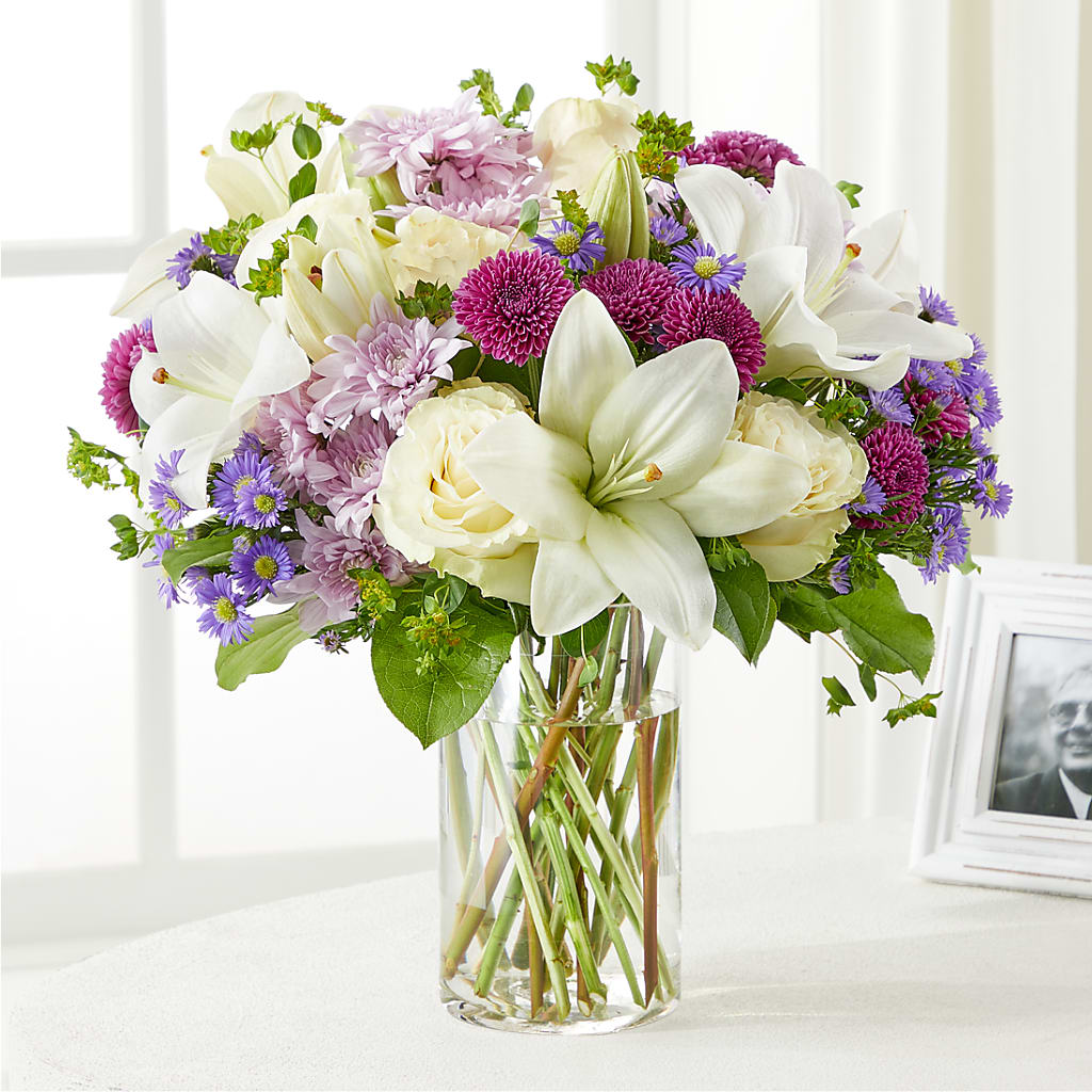 Wishing Peace Bouquet – Velvet Leaf And Stem, Las Vegas NV