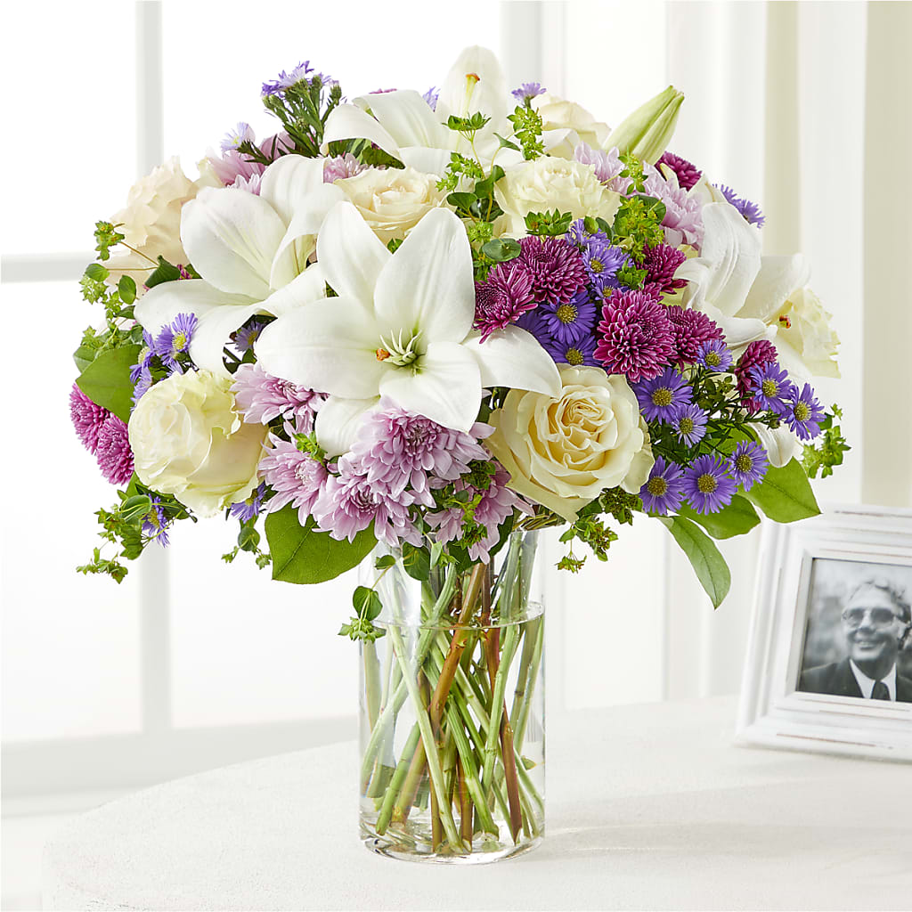 Wishing Peace Bouquet – Velvet Leaf And Stem, Las Vegas NV