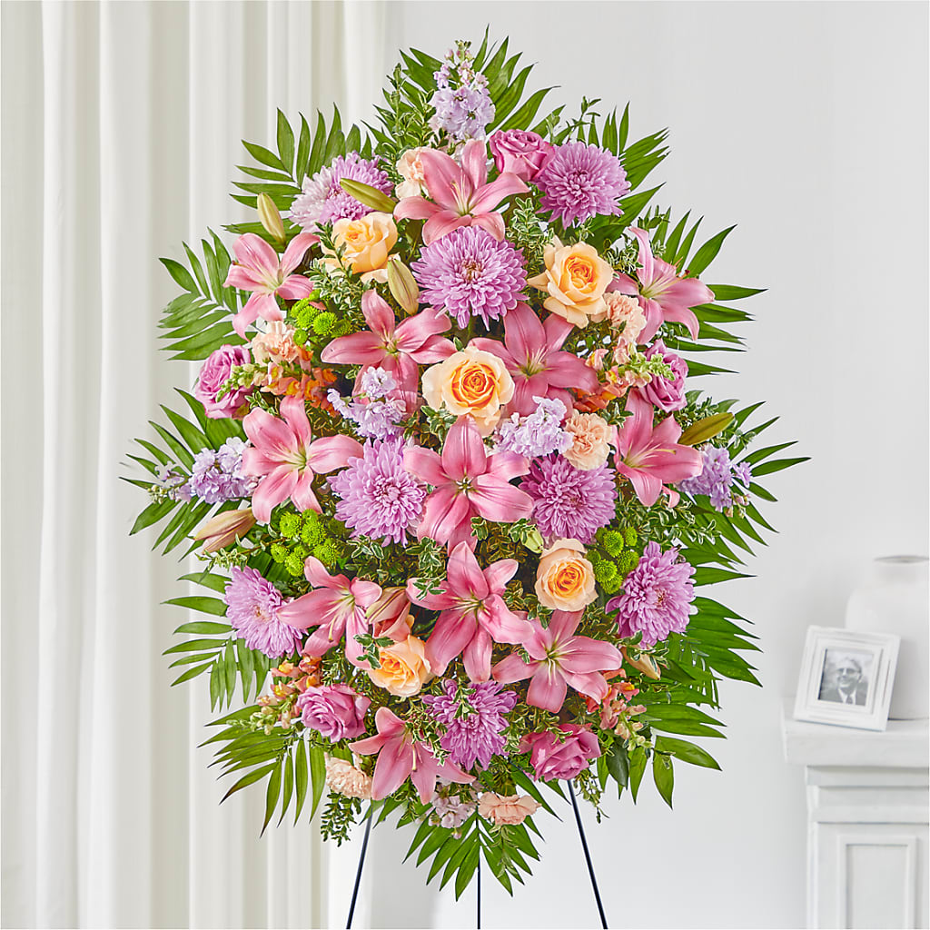 Love & Light Standing Spray – Velvet Leaf And Stem, Las Vegas NV