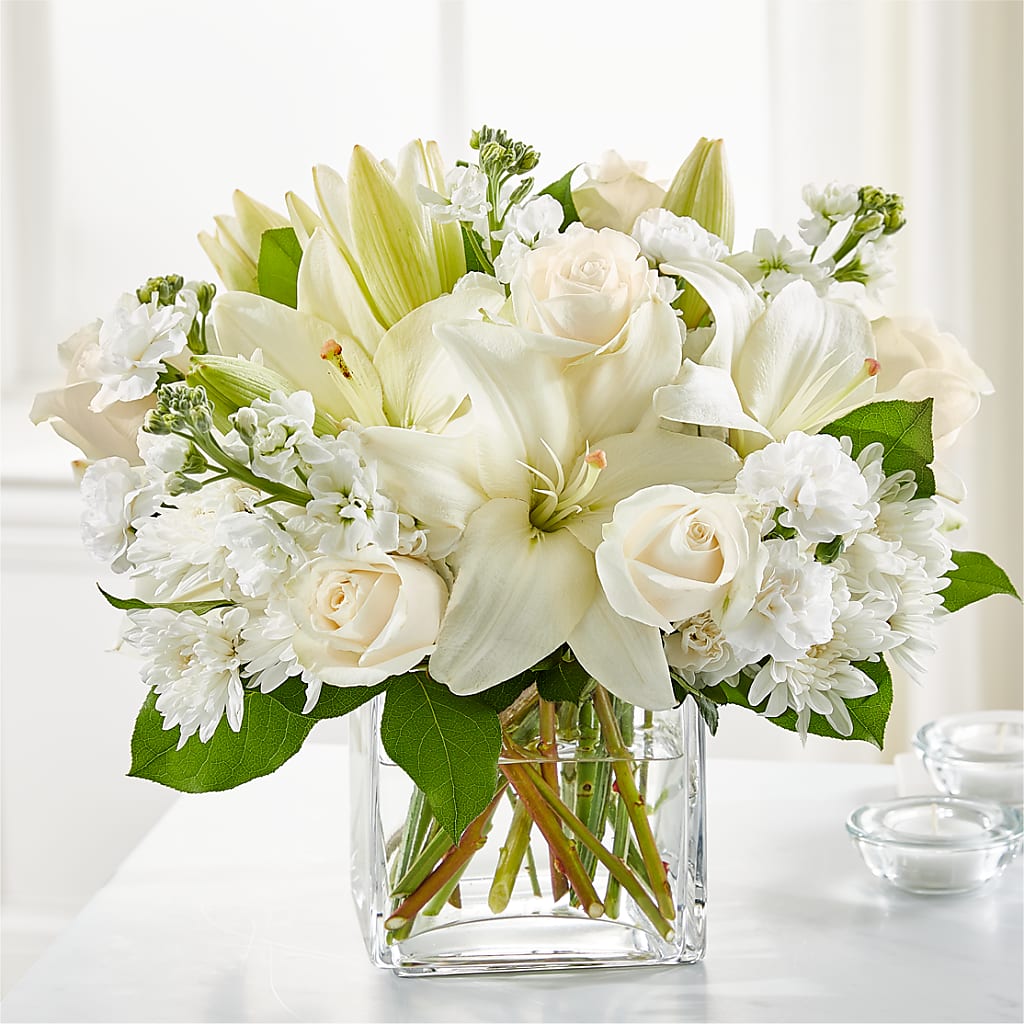 Gentle Breeze Bouquet – Velvet Leaf And Stem, Las Vegas NV