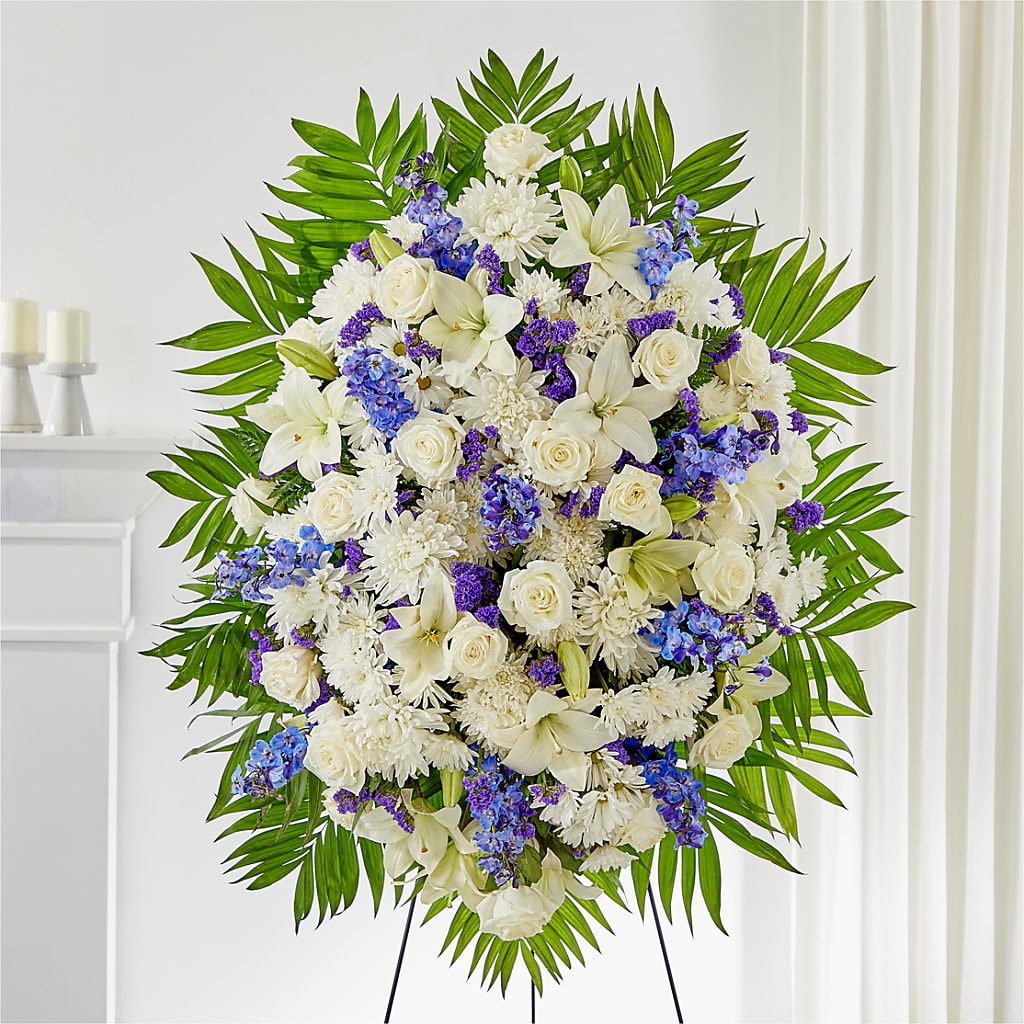 At Rest Standing Spray – Velvet Leaf And Stem, Las Vegas NV