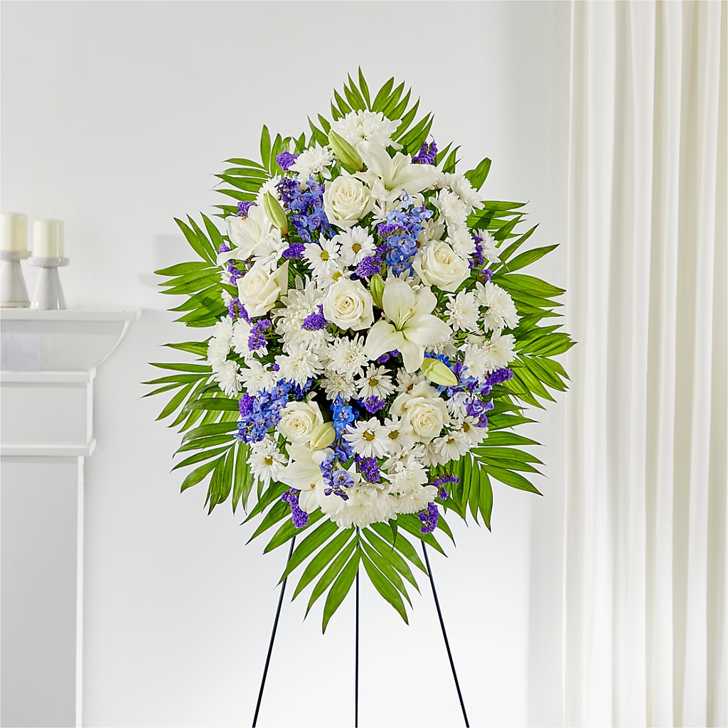 At Rest Standing Spray – Velvet Leaf And Stem, Las Vegas NV