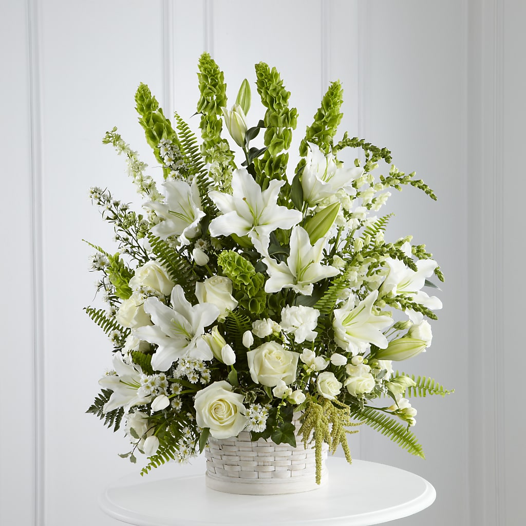 In Our Thoughts Arrangement – Velvet Leaf And Stem, Las Vegas NV