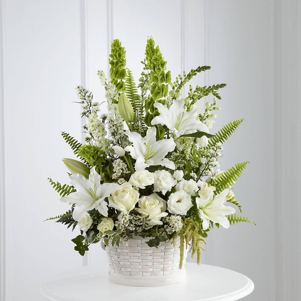 In Our Thoughts Arrangement – Velvet Leaf And Stem, Las Vegas NV