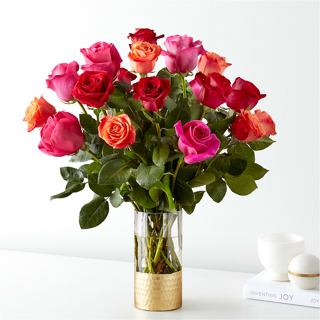 Ever After Rose Bouquet – Velvet Leaf And Stem, Las Vegas NV