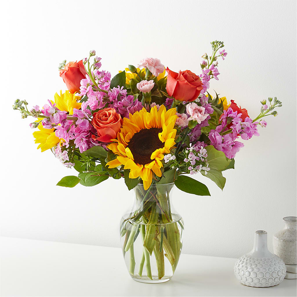 Yellow Brick Road Bouquet – Velvet Leaf And Stem, Las Vegas NV