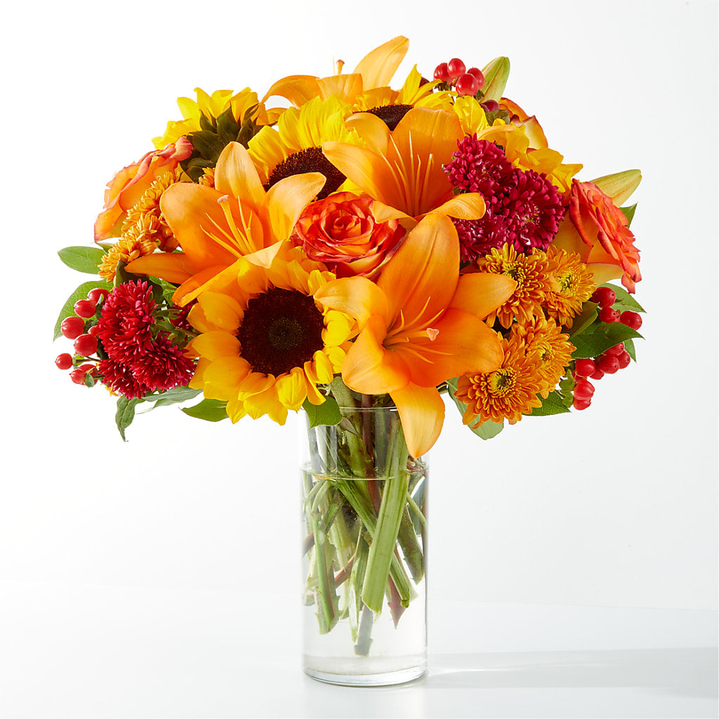 Fall Day Bouquet – Velvet Leaf And Stem, Las Vegas NV