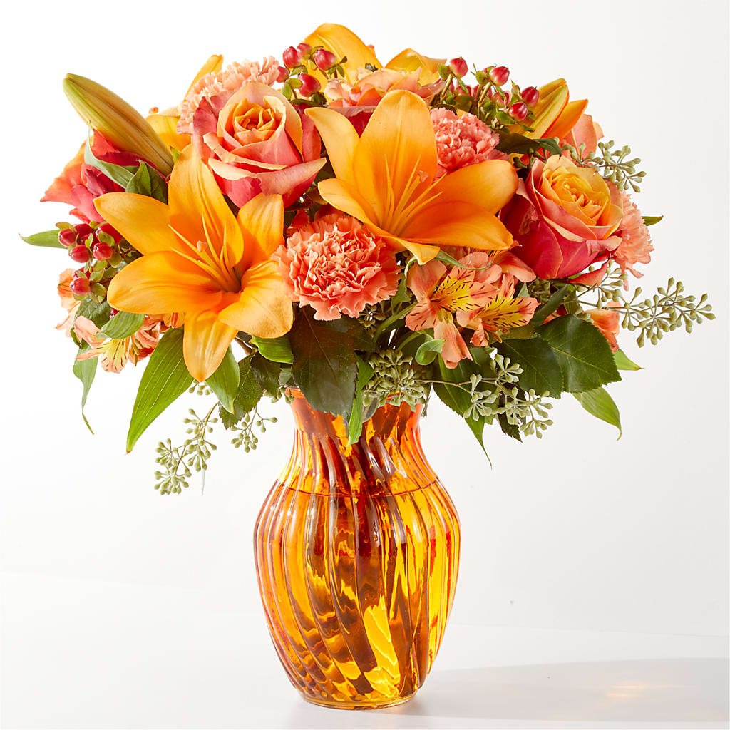 Afternoon Light Bouquet – Velvet Leaf And Stem, Las Vegas NV