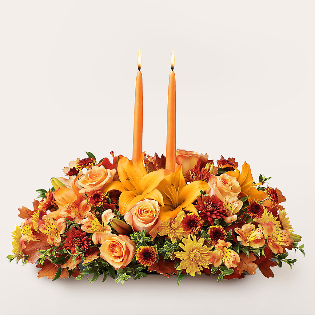 Traditions Centerpiece – Velvet Leaf And Stem, Las Vegas NV