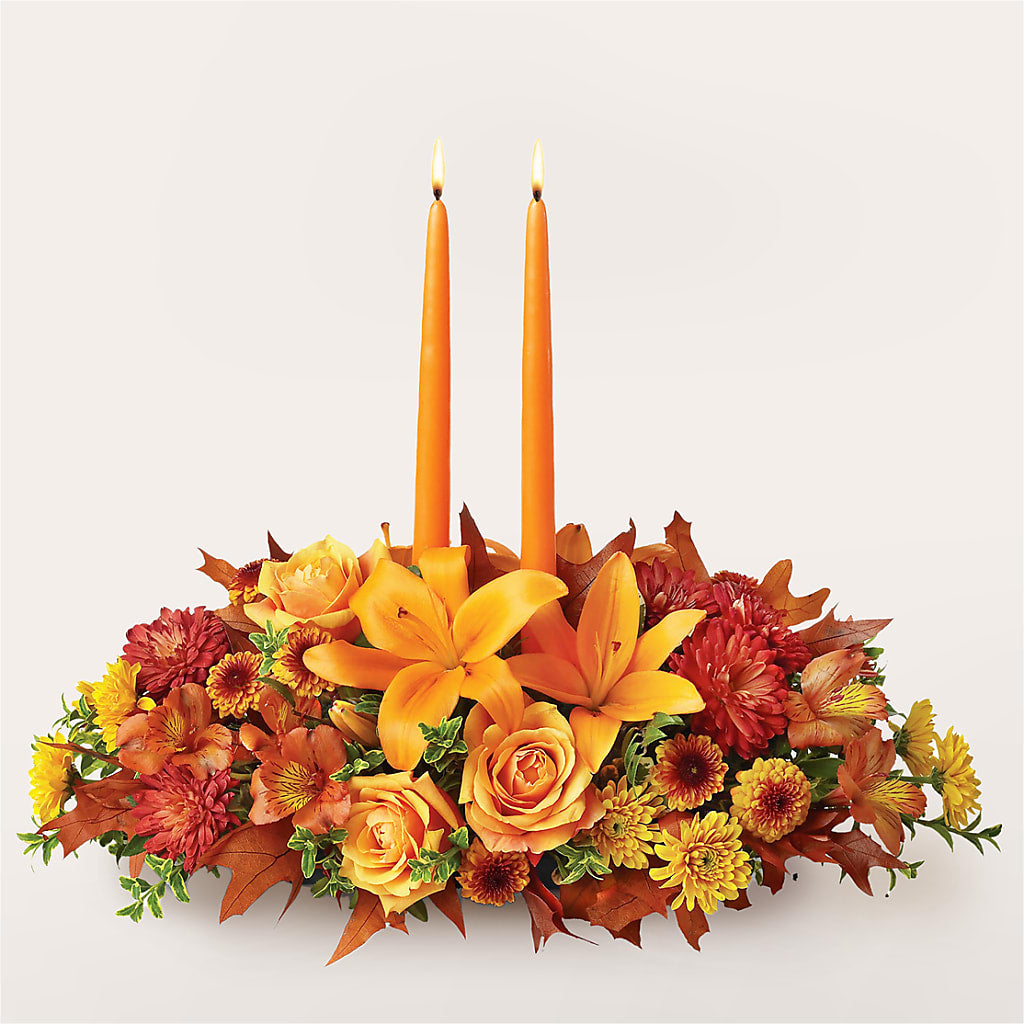 Traditions Centerpiece – Velvet Leaf And Stem, Las Vegas NV
