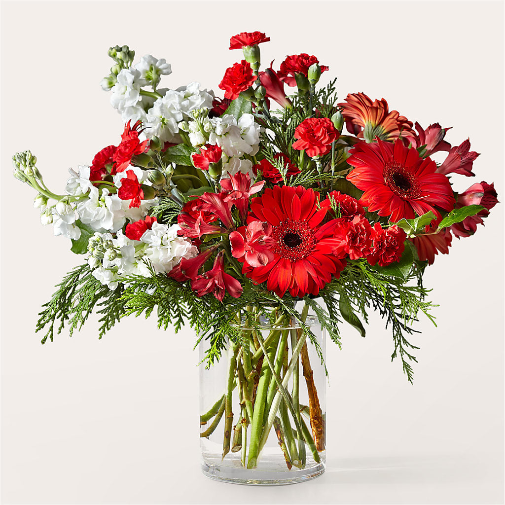 Holidaisy Bouquet – Velvet Leaf And Stem, Las Vegas NV