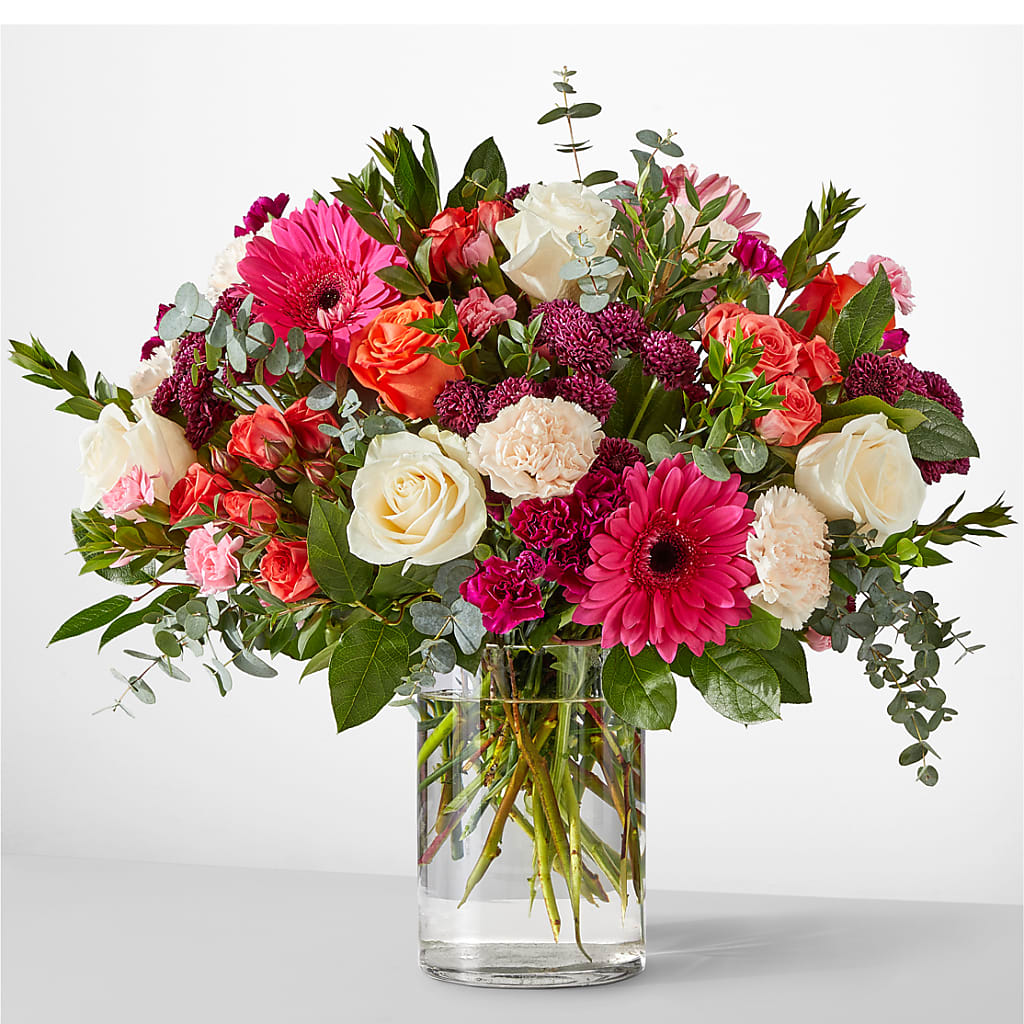Smell the Roses Bouquet – Velvet Leaf And Stem, Las Vegas NV