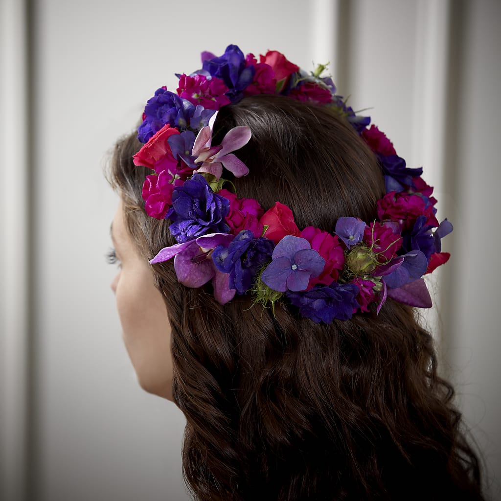 Butterfly Kisses Hair Decor – Velvet Leaf And Stem, Las Vegas NV