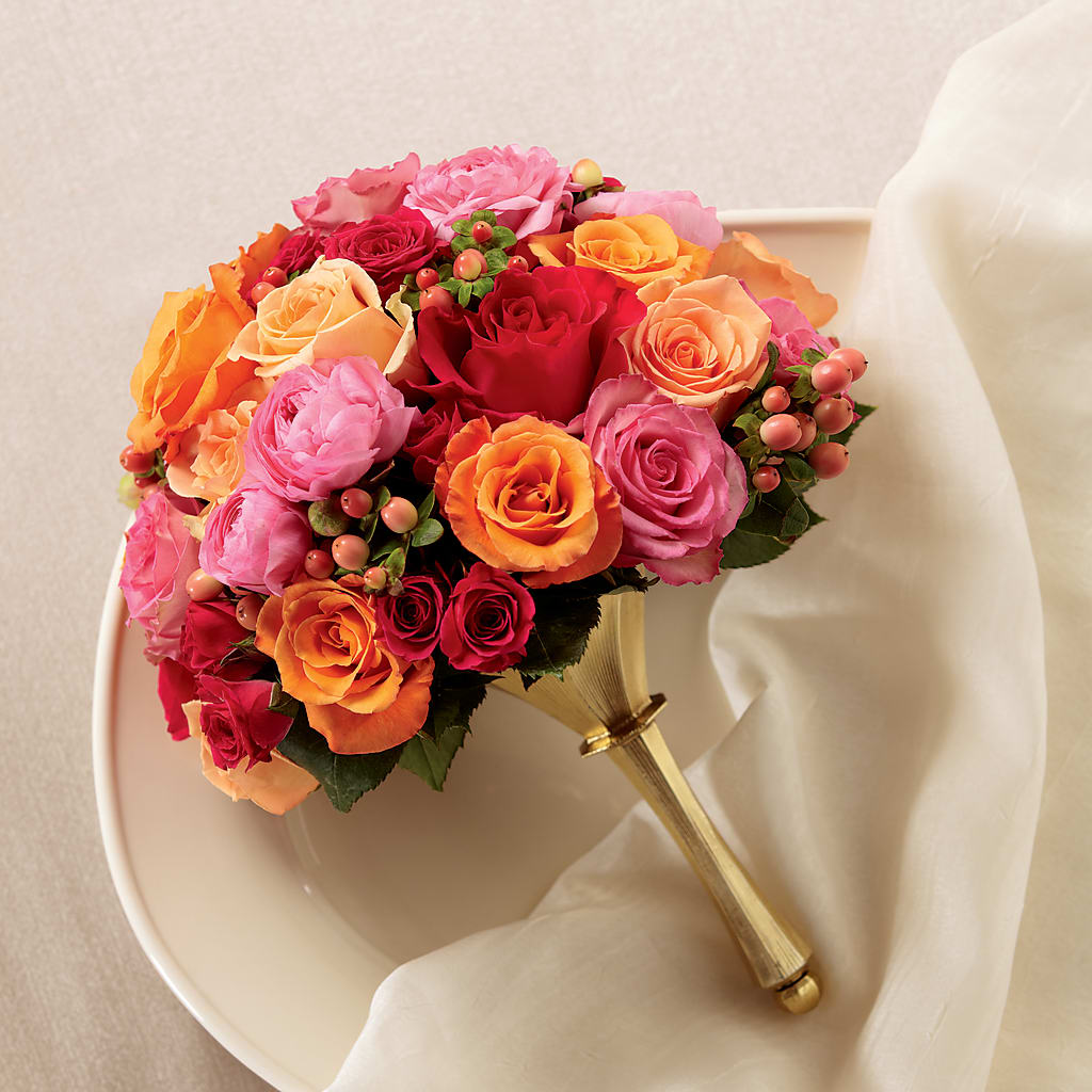 Bright Promise Bouquet – Velvet Leaf And Stem, Las Vegas NV
