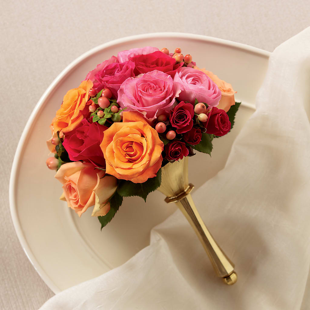 Bright Promise Bouquet – Velvet Leaf And Stem, Las Vegas NV