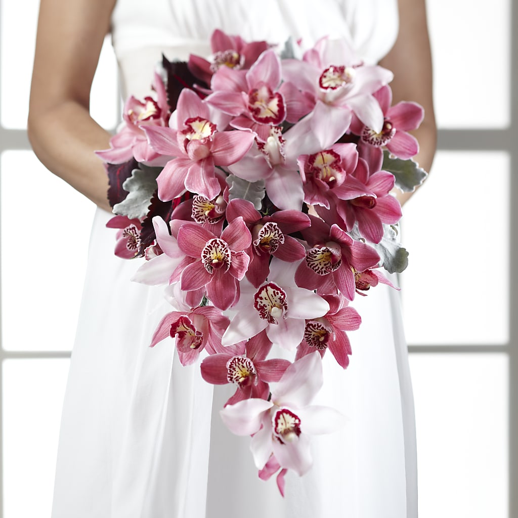 Pink Mink Bouquet – Velvet Leaf And Stem, Las Vegas NV