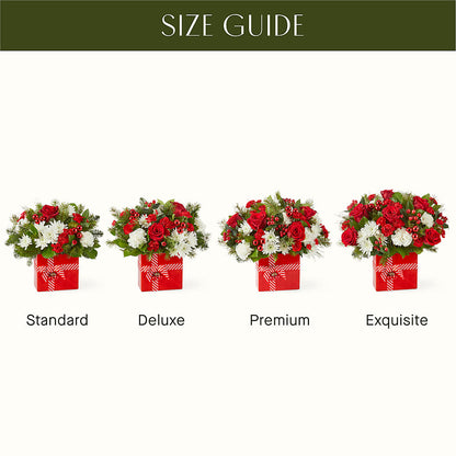 Presents Under the Tree Bouquet –  Velvet Leaf And Stem, Las Vegas NV
