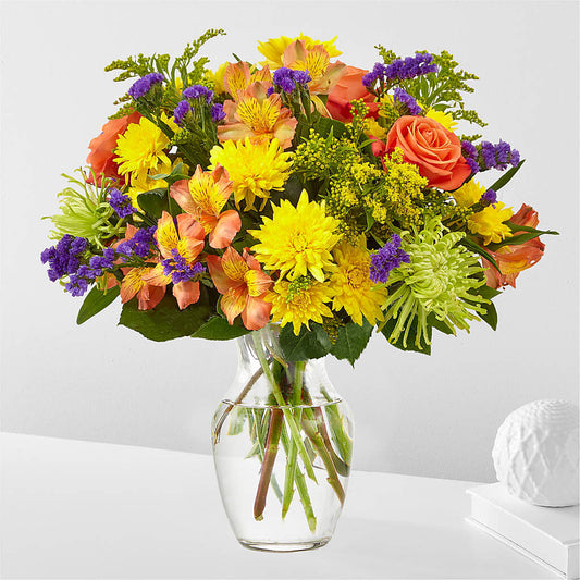 Marmalade Skies Bouquet –  Velvet Leaf And Stem, Las Vegas NV