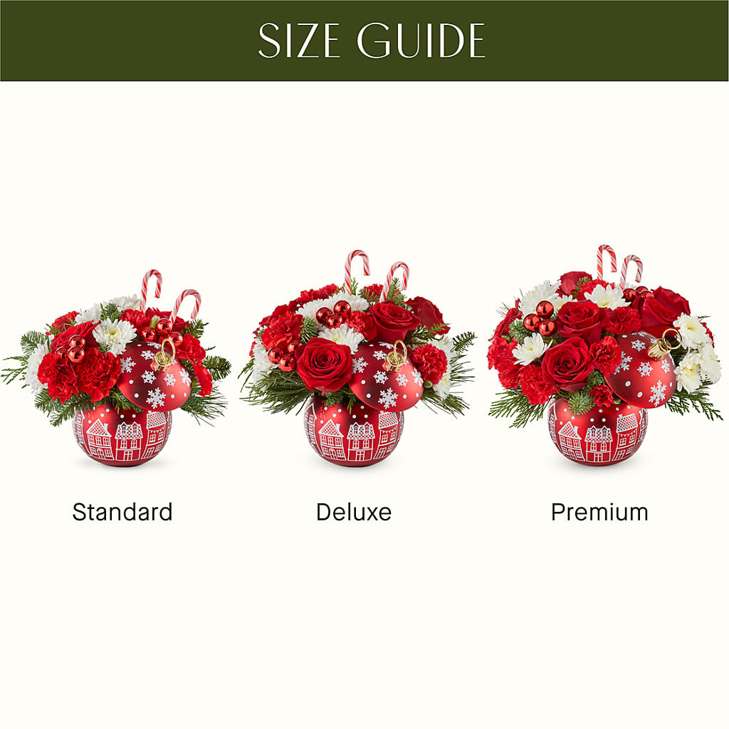 Cheer in the Air Ornament –  Velvet Leaf And Stem, Las Vegas NV