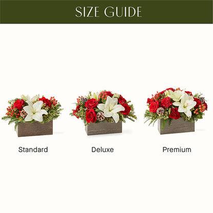 Snowy Wonderland Bouquet –  Velvet Leaf And Stem, Las Vegas NV