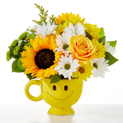 Be Happy Bouquet –  Velvet Leaf And Stem, Las Vegas NV