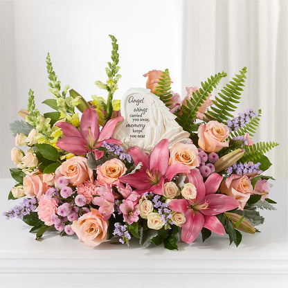 Gentle Light Arrangement –  Velvet Leaf And Stem, Las Vegas NV