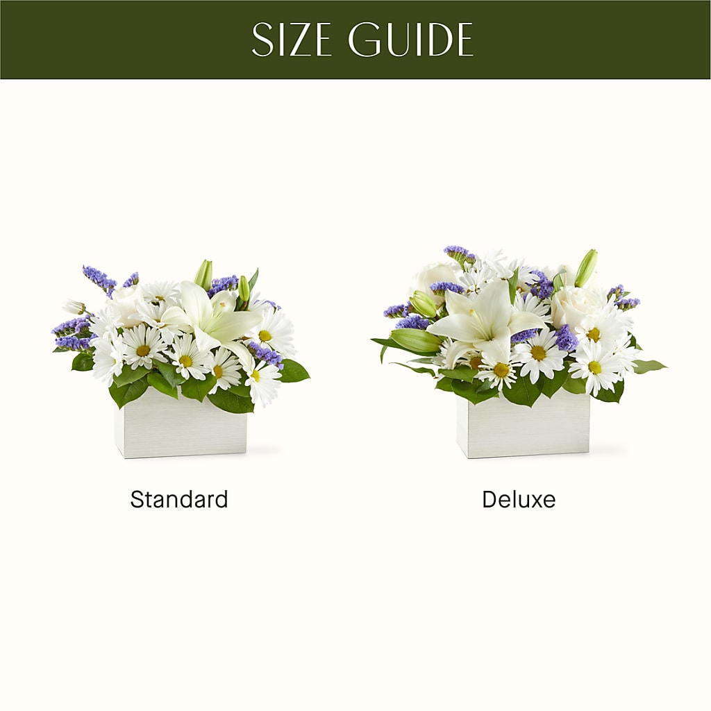 Beyond Blue Box Bouquet –  Velvet Leaf And Stem, Las Vegas NV