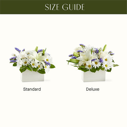 Beyond Blue Box Bouquet –  Velvet Leaf And Stem, Las Vegas NV