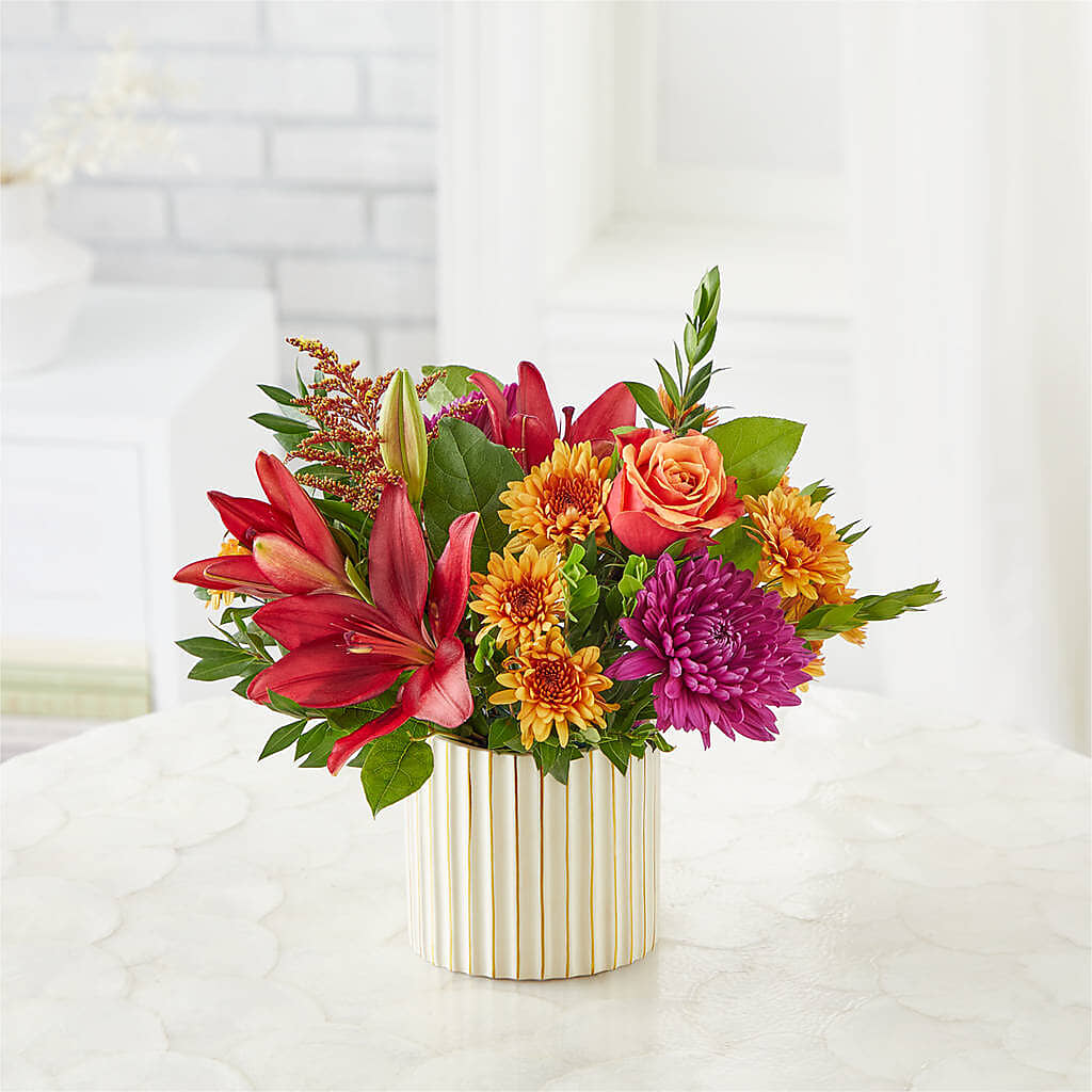 Burgundy Landscape Bouquet –  Velvet Leaf And Stem, Las Vegas NV