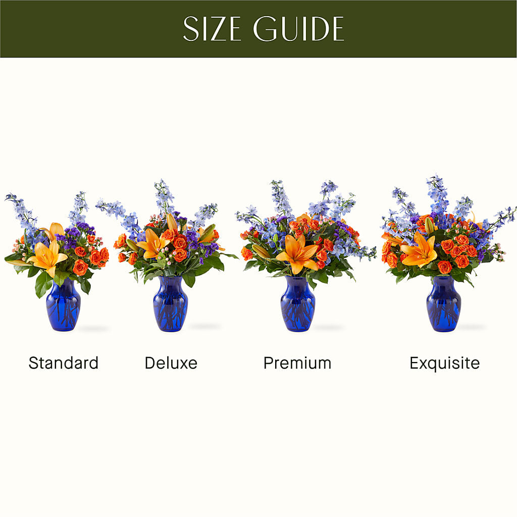 Radiant Citrus Bouquet –  Velvet Leaf And Stem, Las Vegas NV