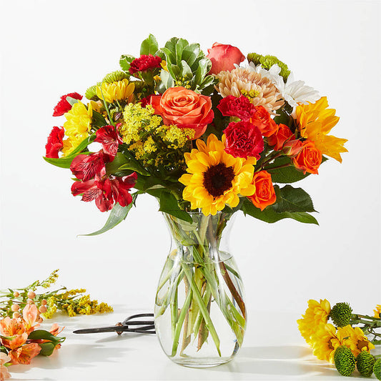 Fall Delight – A Florist Original –  Velvet Leaf And Stem, Las Vegas NV