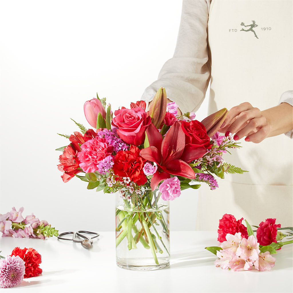 Together Forever - A Florist Original –  Velvet Leaf And Stem, Las Vegas NV