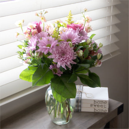 Pastel Tradition - A Florist Original –  Velvet Leaf And Stem, Las Vegas NV