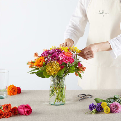 Feast of Color – A Florist Original –  Velvet Leaf And Stem, Las Vegas NV