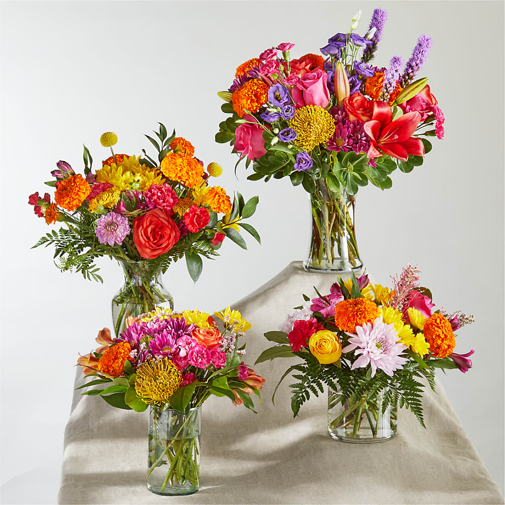 Feast of Color – A Florist Original –  Velvet Leaf And Stem, Las Vegas NV