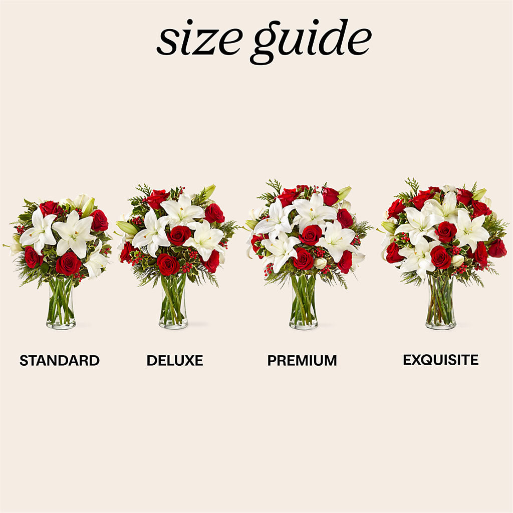 Sparkling Snowflakes Bouquet –  Velvet Leaf And Stem, Las Vegas NV