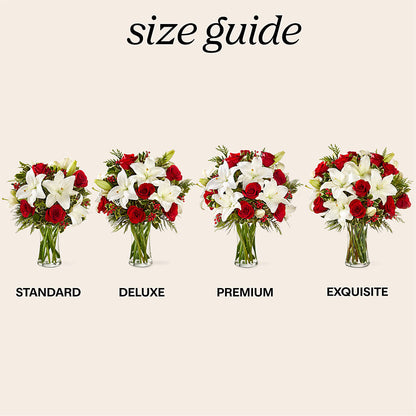Sparkling Snowflakes Bouquet –  Velvet Leaf And Stem, Las Vegas NV