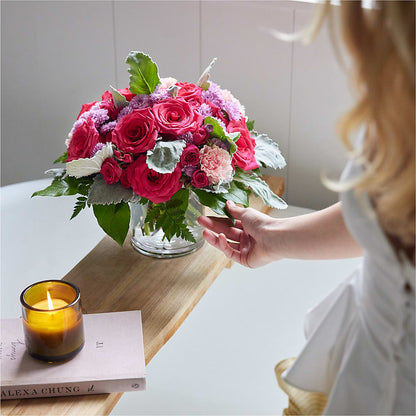 Sweet As Can Be Bouquet –  Velvet Leaf And Stem, Las Vegas NV