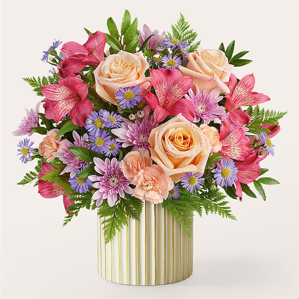 Sunset Serenade Bouquet –  Velvet Leaf And Stem, Las Vegas NV
