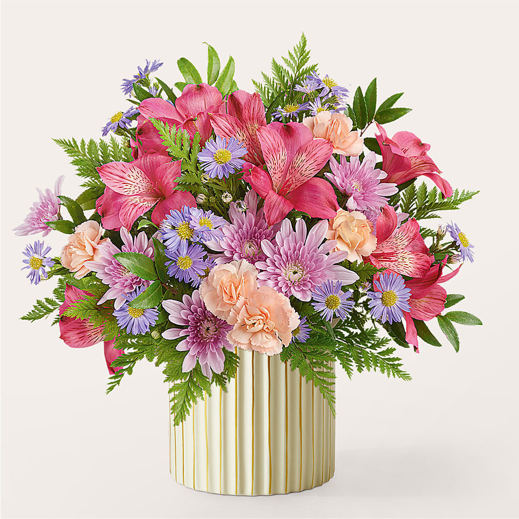 Sunset Serenade Bouquet –  Velvet Leaf And Stem, Las Vegas NV